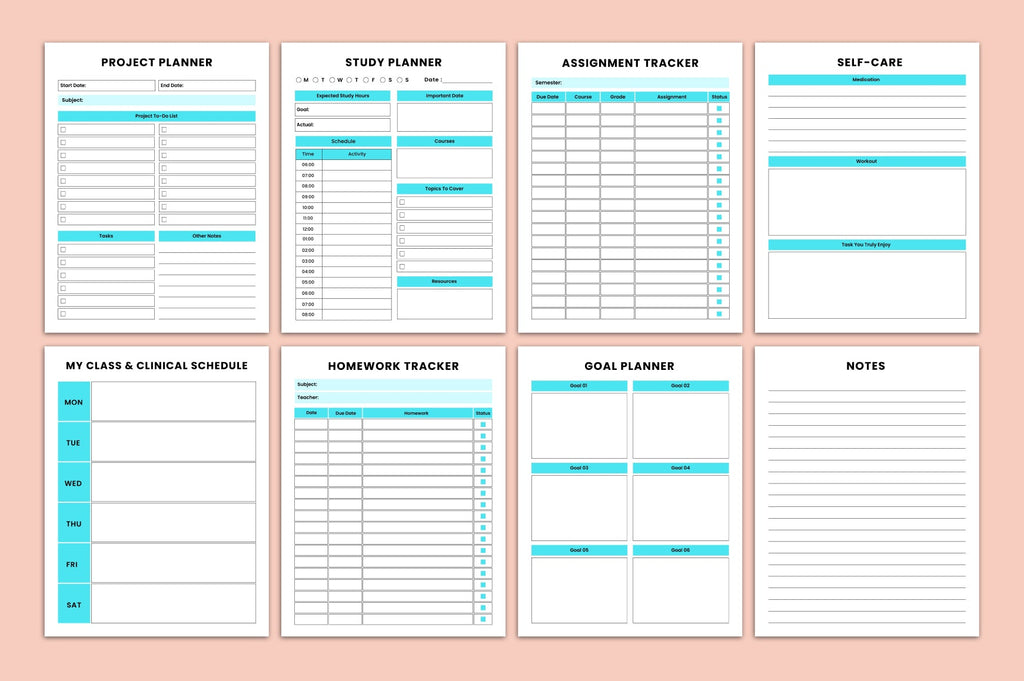 Nursing Student Planner