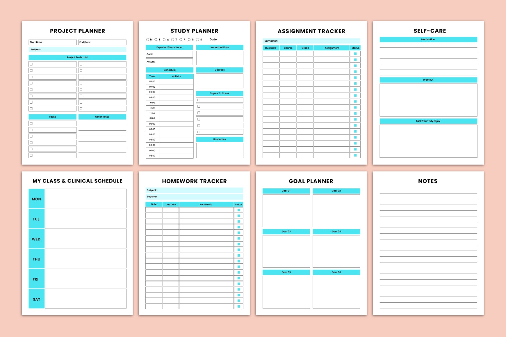 Nursing Student Planner