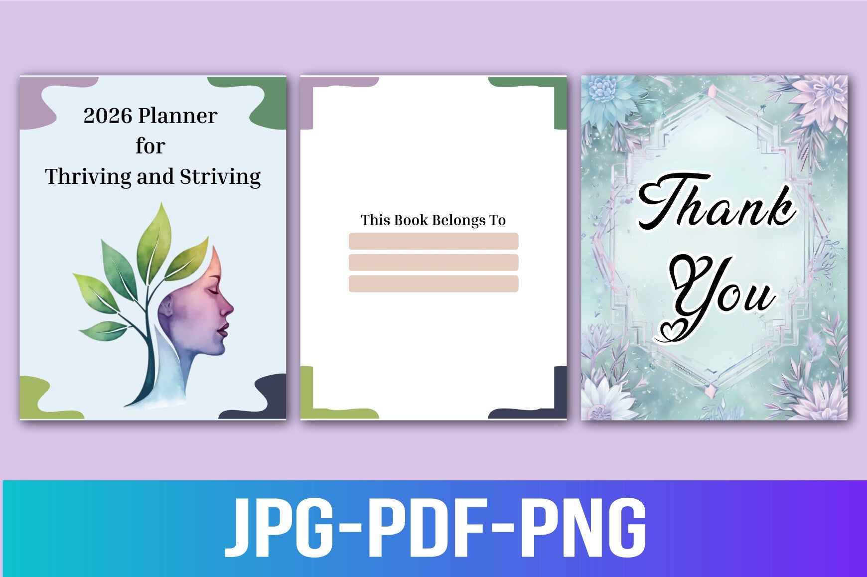 Thriving and Striving Planner for Success