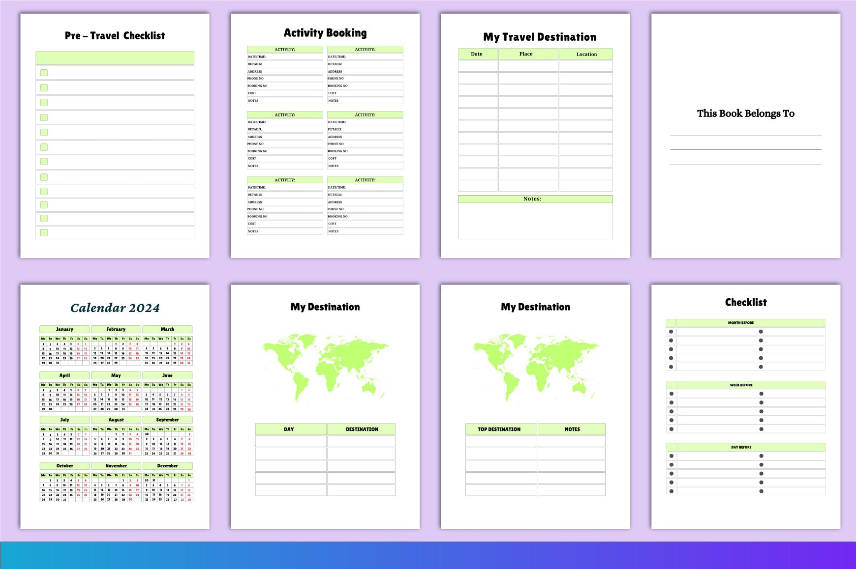 Travel Planner Guide