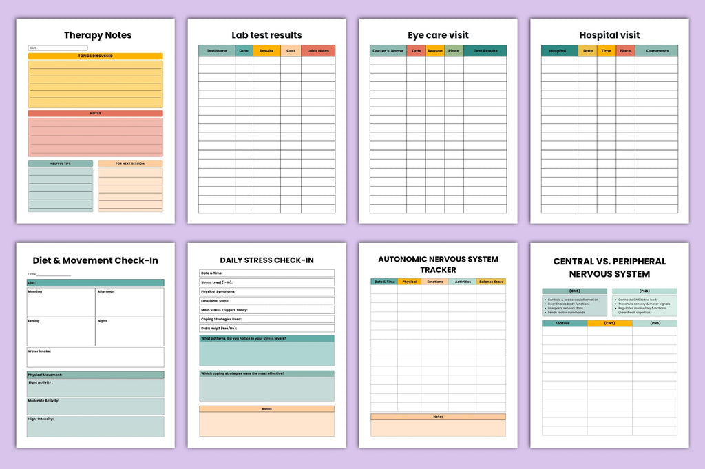 Nervous System Therapy Workbook