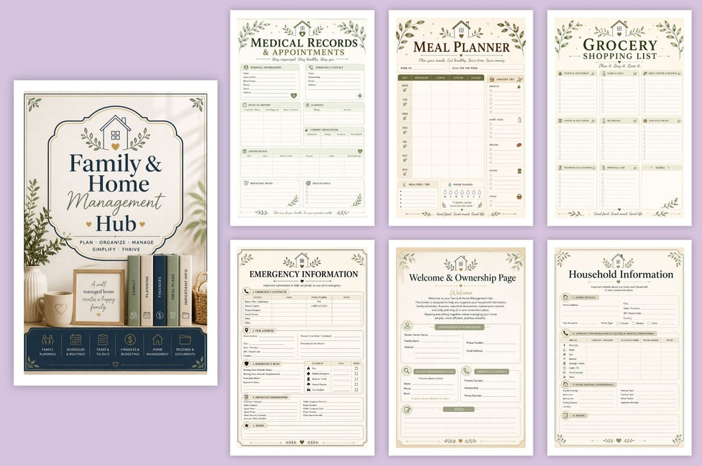 Family Home Management Hub