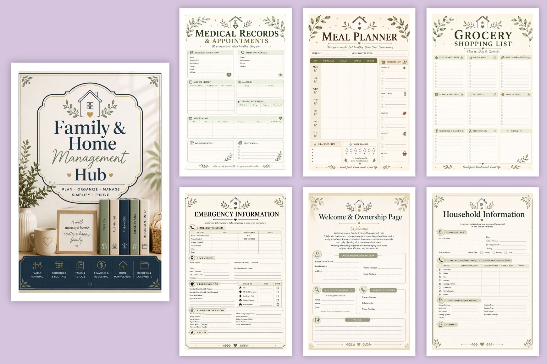Family Home Management Hub