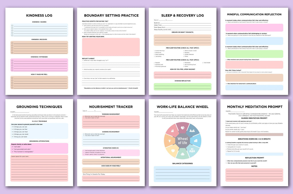 Mindful Nurses Planner