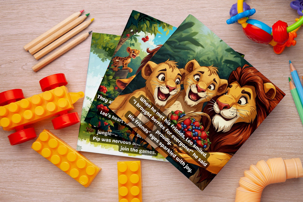 Leo the Lion Learns to Share