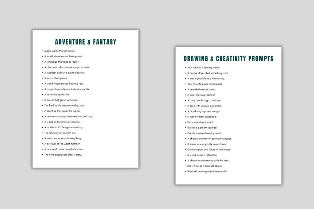 Kids Imagination Prompts
