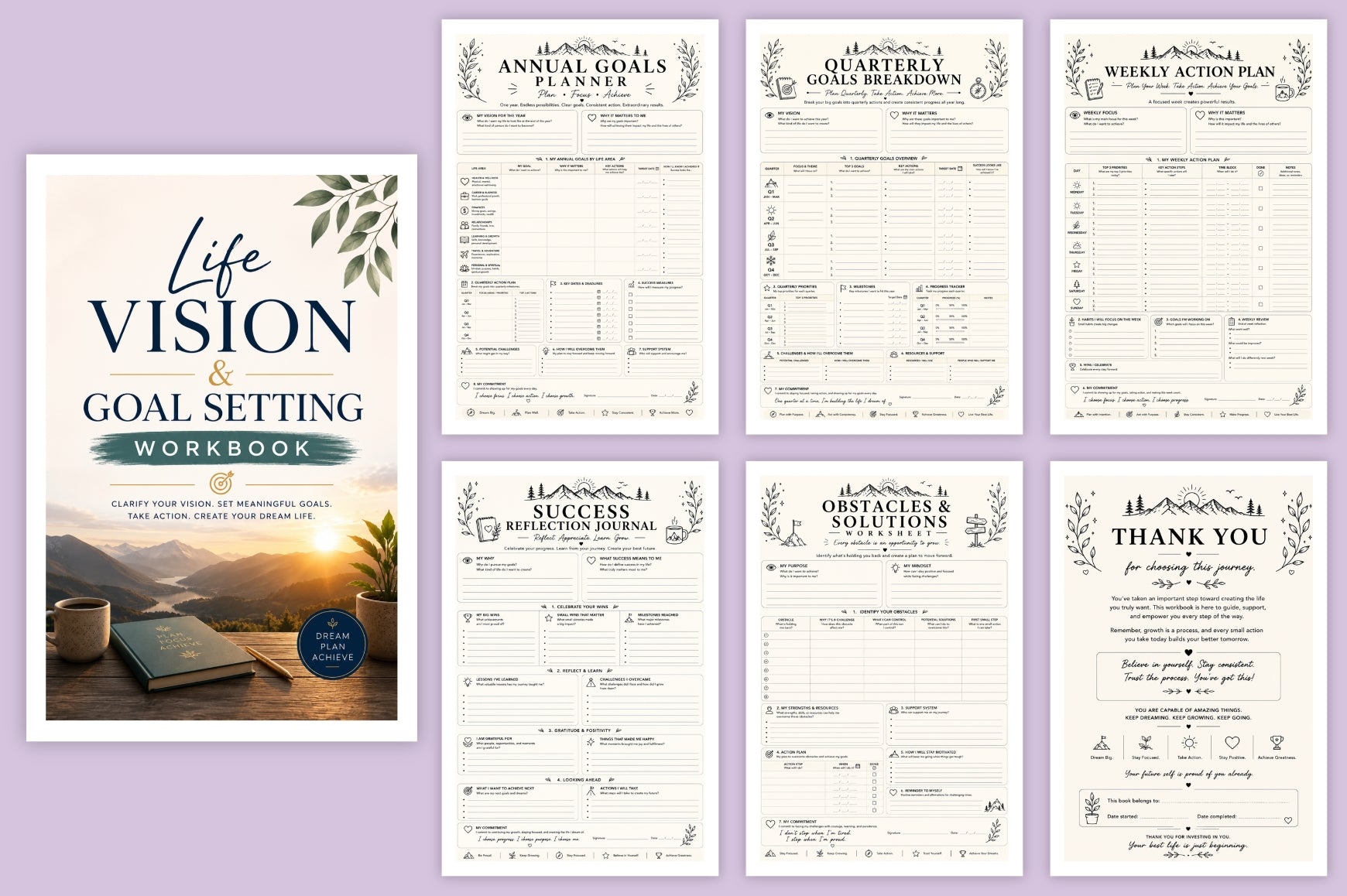 Life Vision Goal Setting Workbook