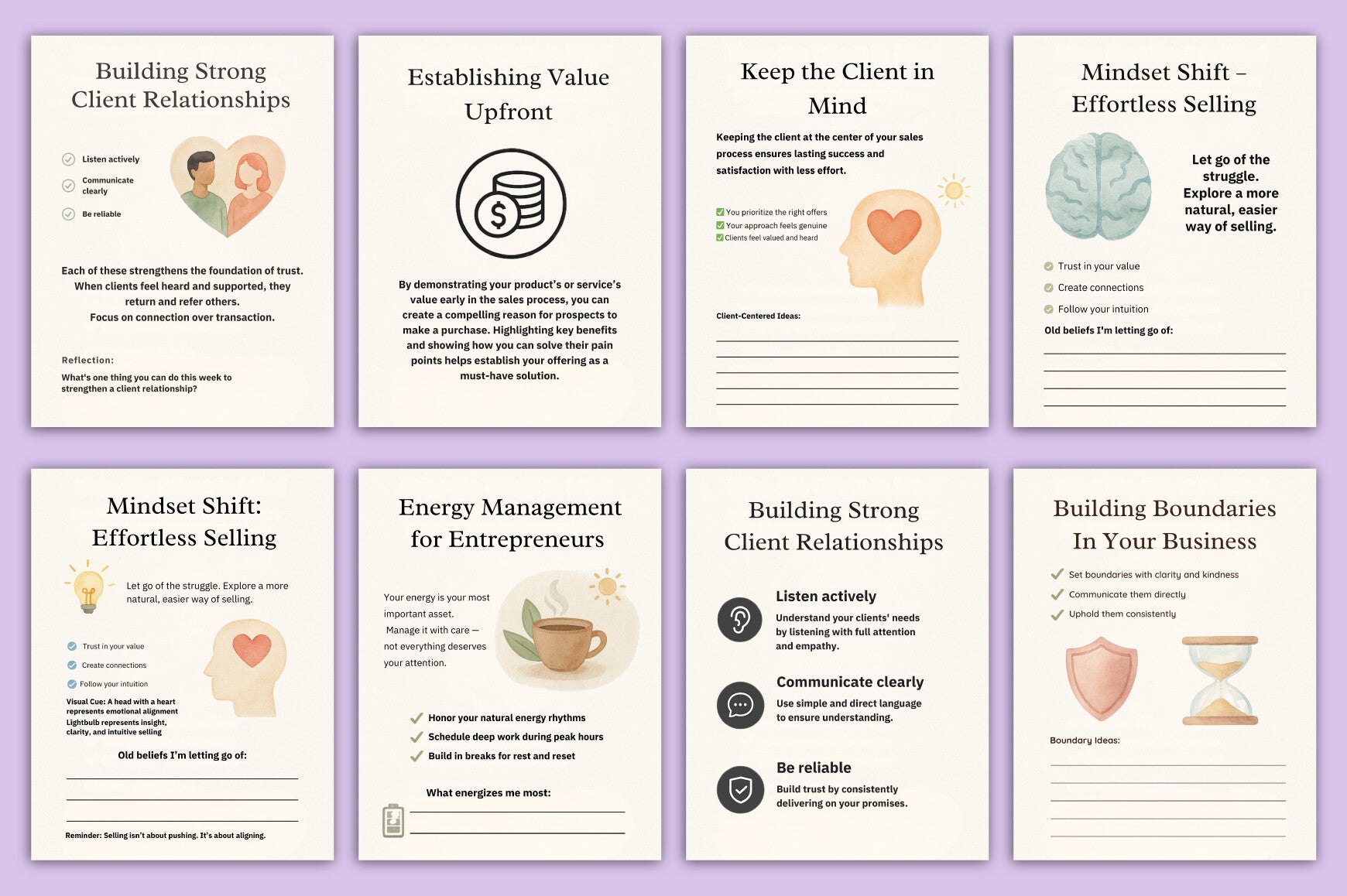 The Profit Without Pressure Guide Planner