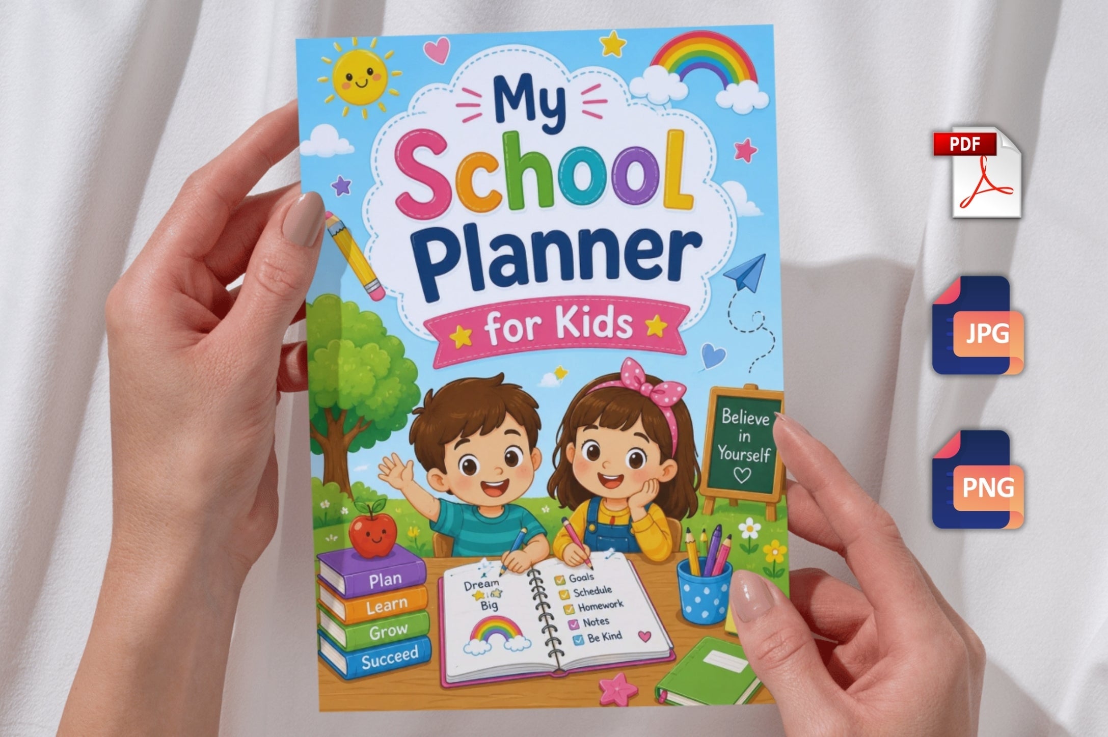My School For Kids Planner