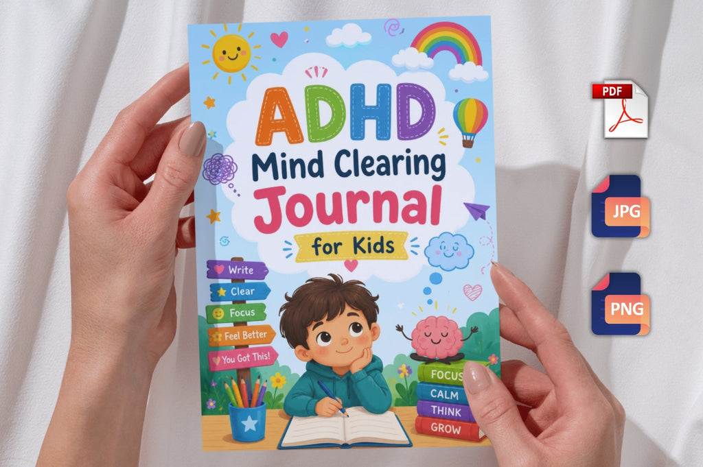 Adhd Mind Clearing For Kids Journal