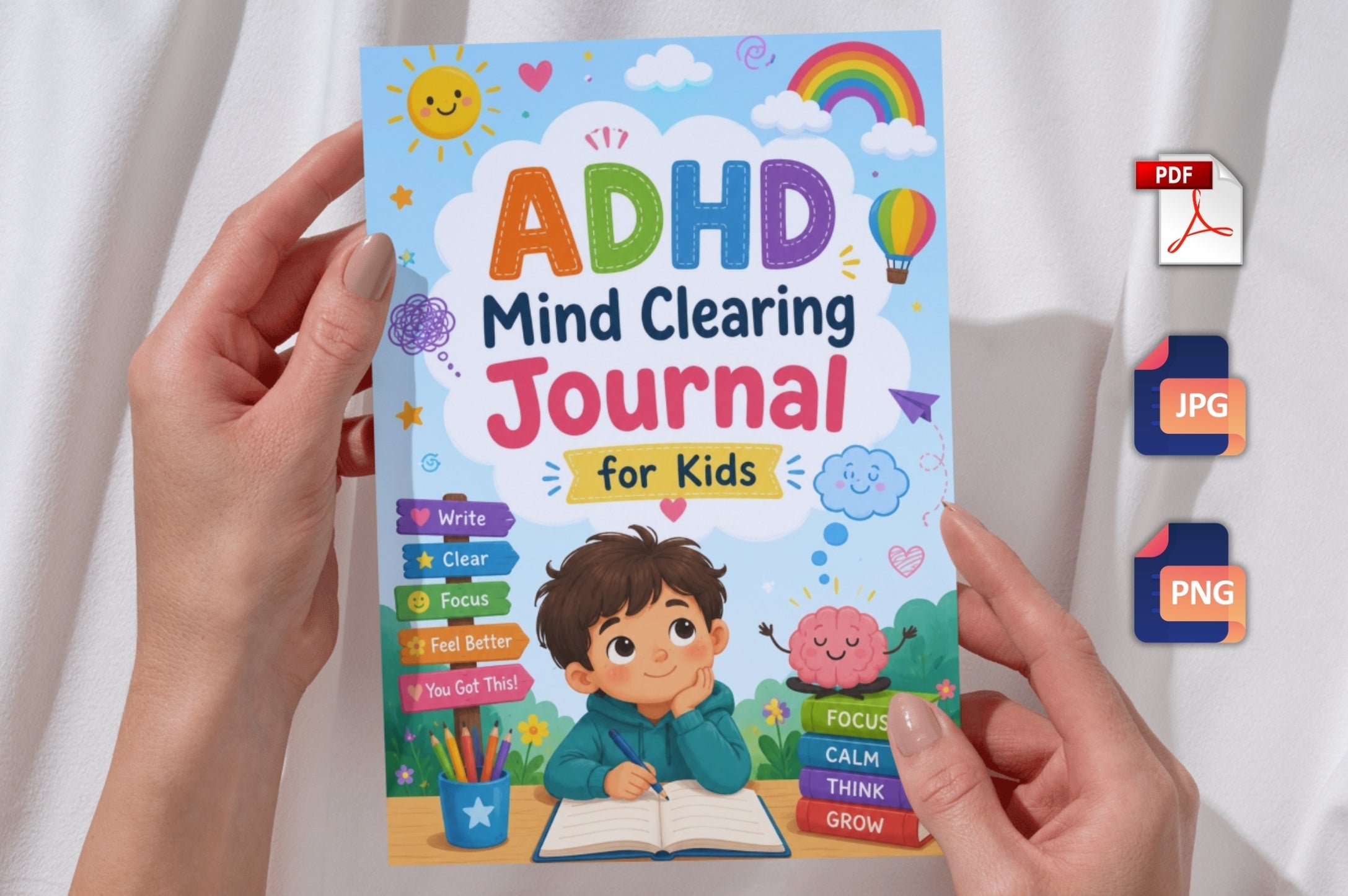 Adhd Mind Clearing For Kids Journal