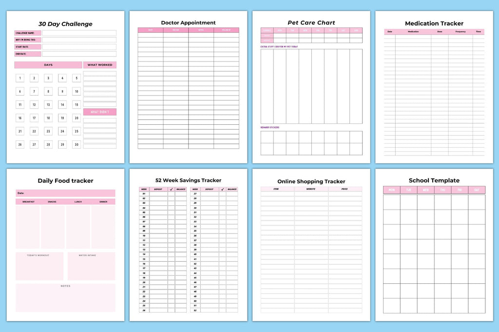 My Personal Templates Planner