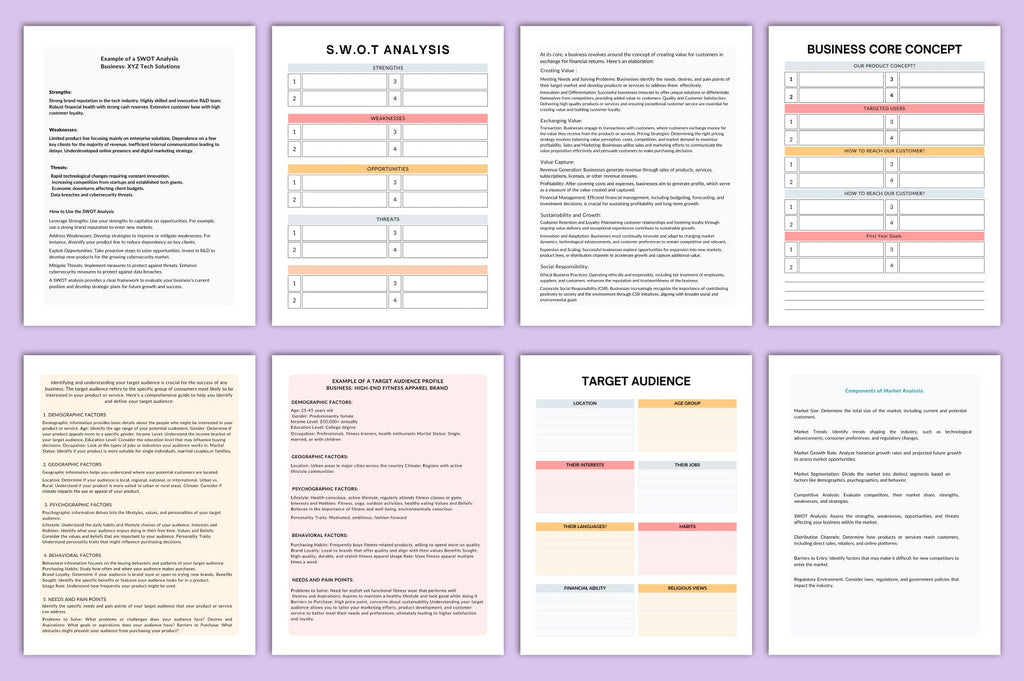 Business Workbook Guide
