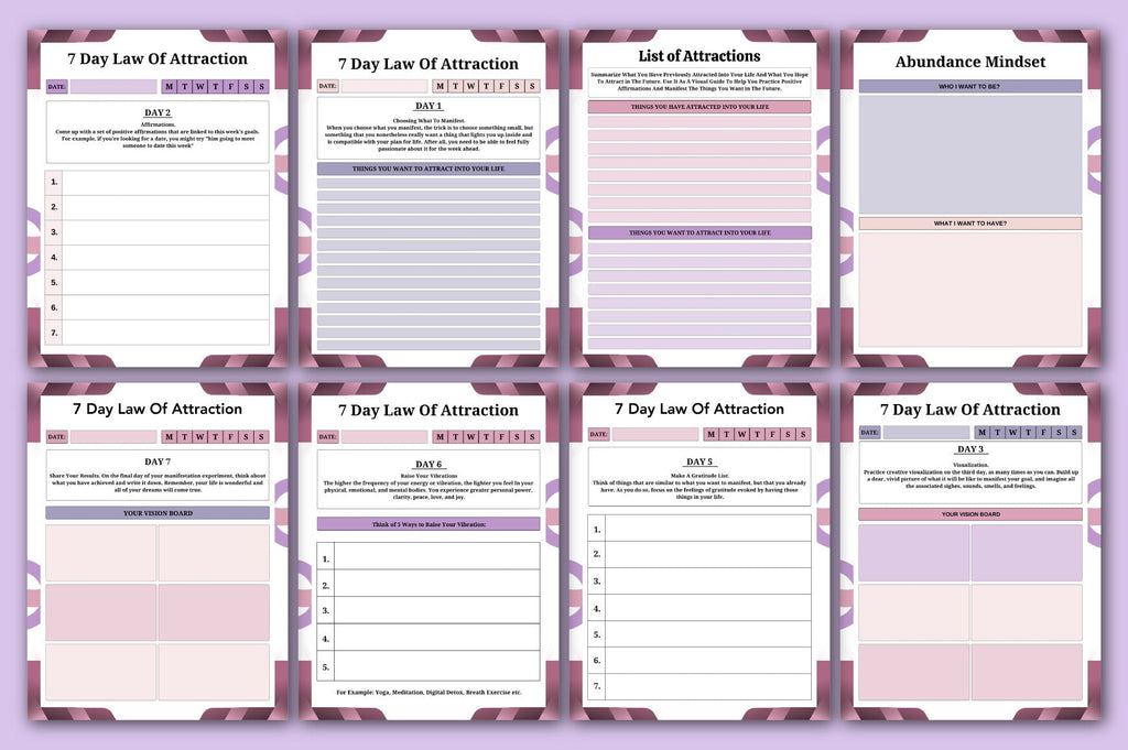 Law of Attraction Journal