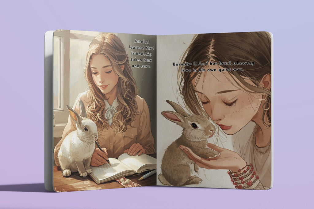 Amelia and the Gentle Bunny Book
