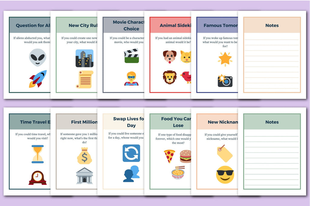 Conversation Starter Cards for Engaging Discussions