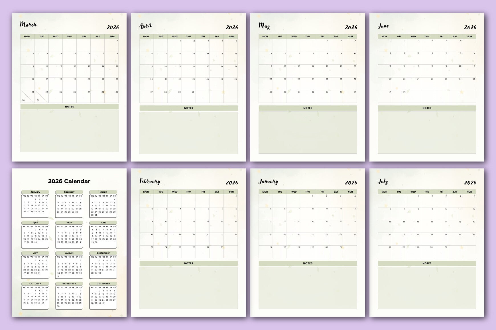 Natural Healing Guidance Planner