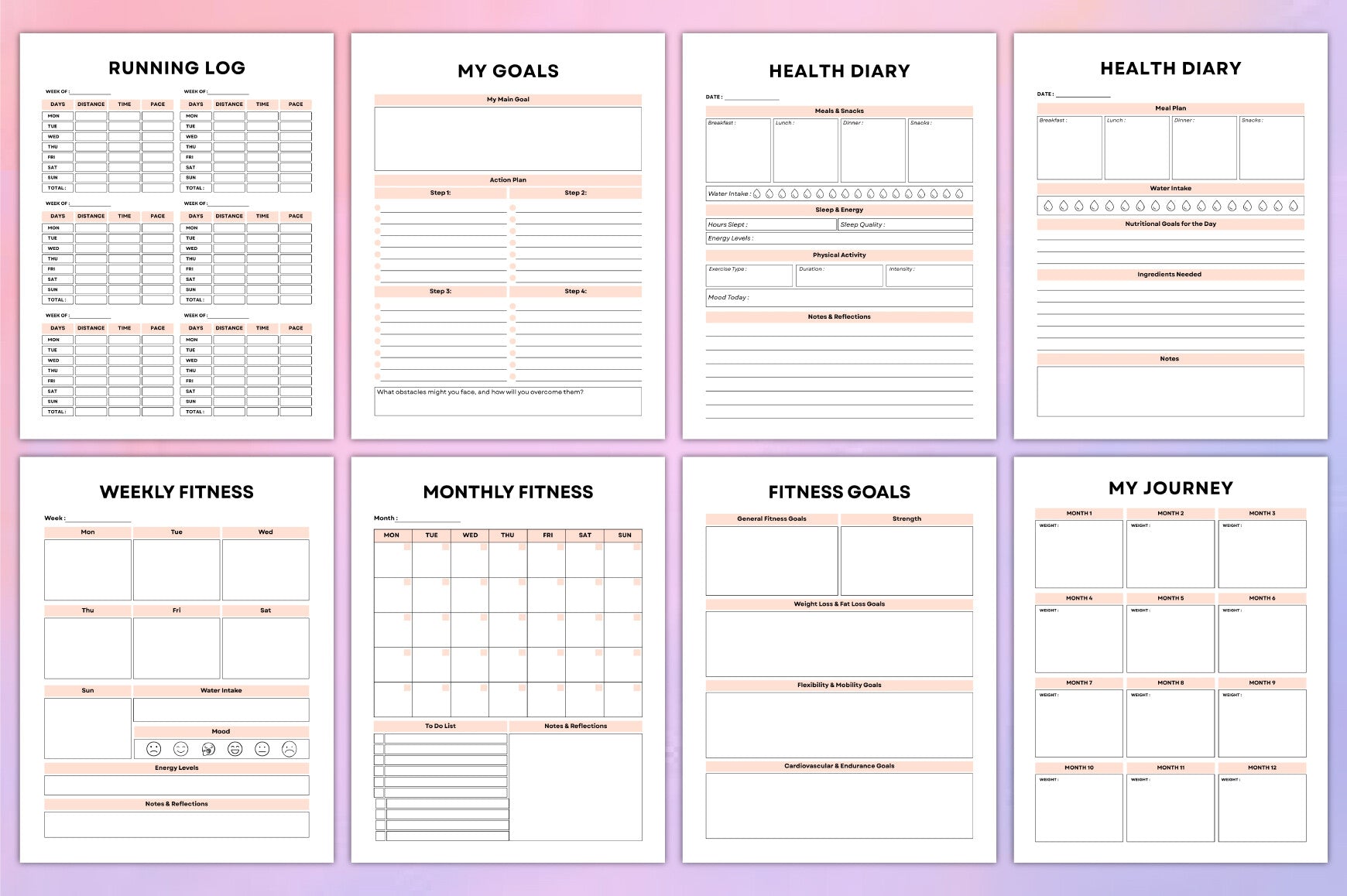 Fitness Meal Planner