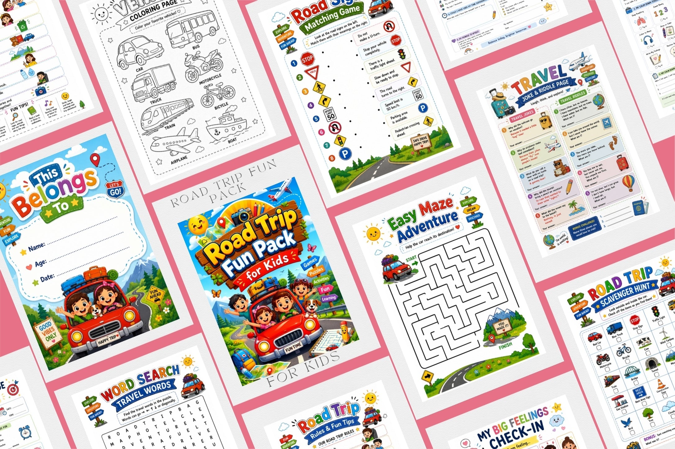 Road Trip Fun For Kids