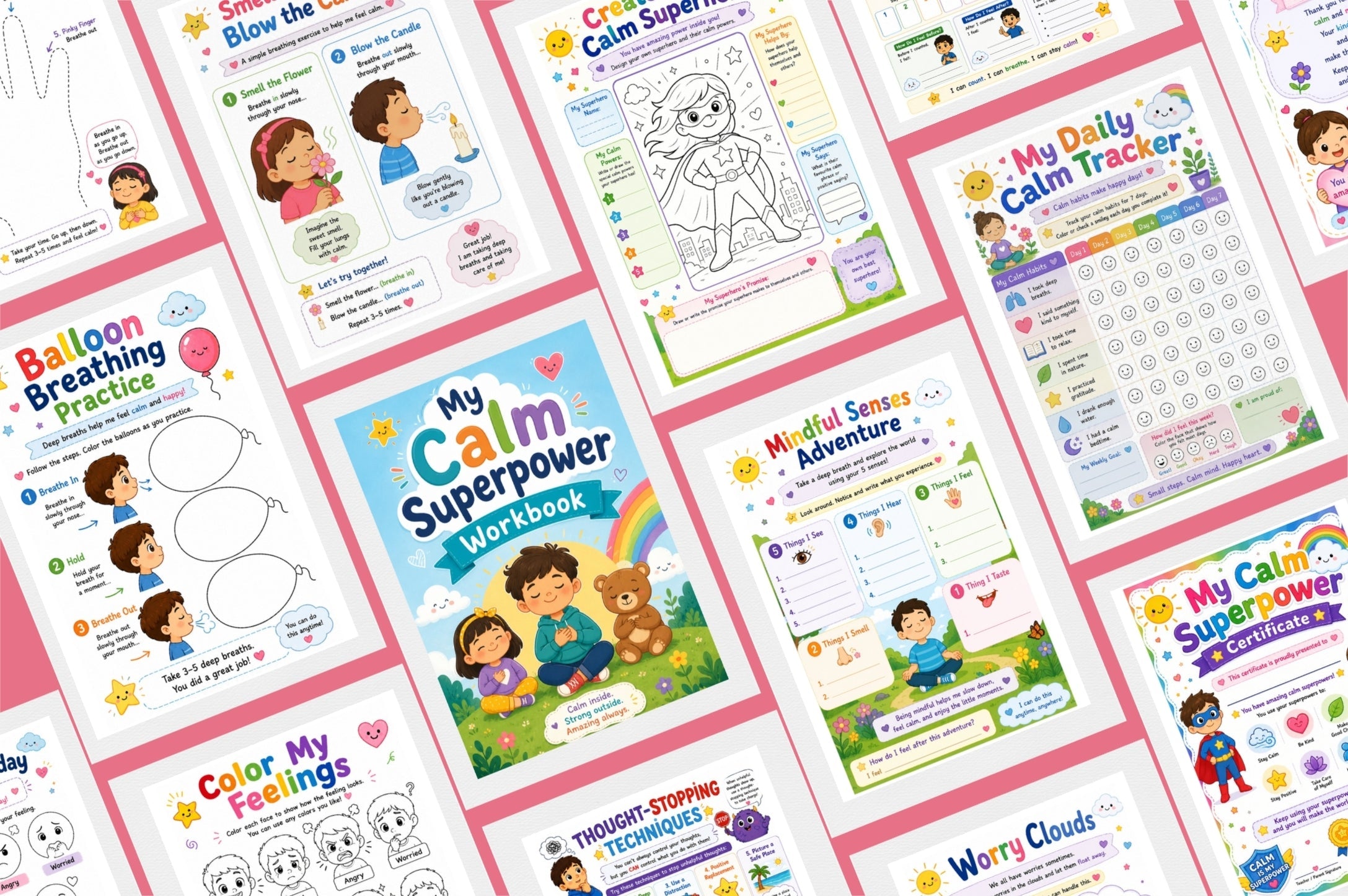 My Calm Superpower Workbook