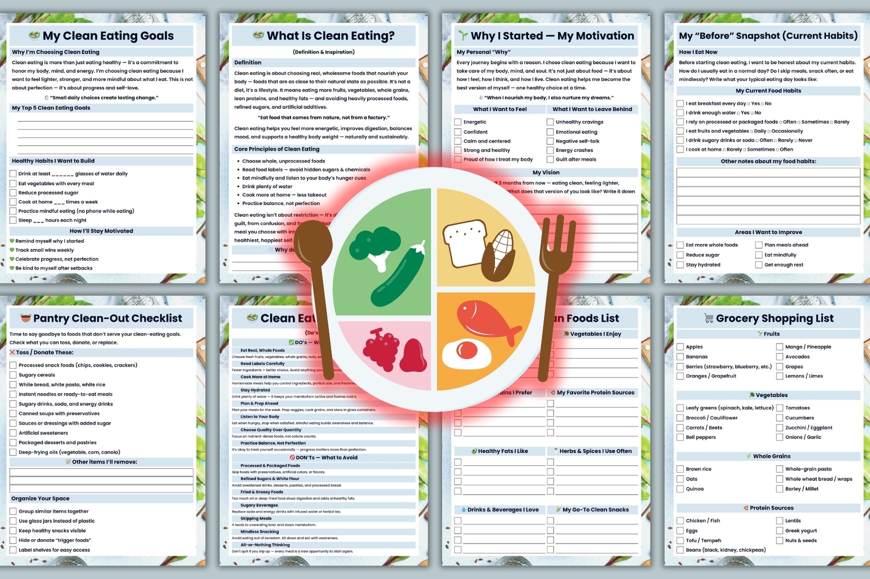 Clean Eating Journal
