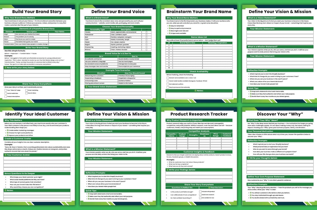 Shopify Business Workbook for Success