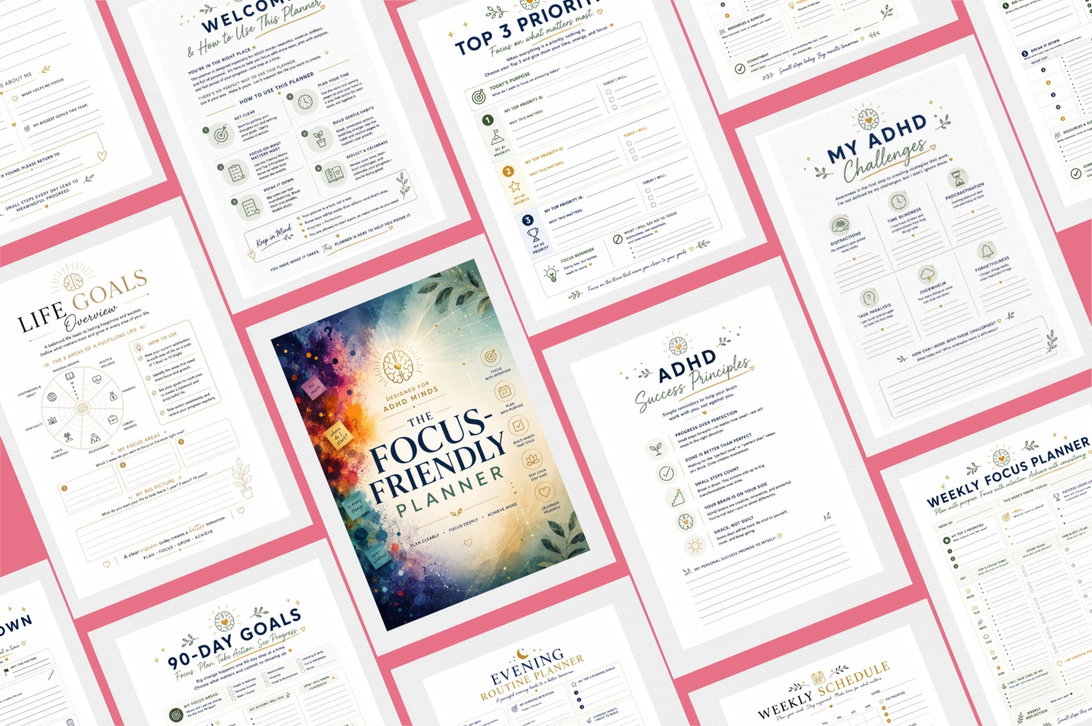 The Focus Friendly Planner