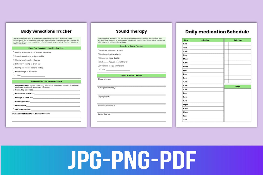 Nervous System Therapy Workbook