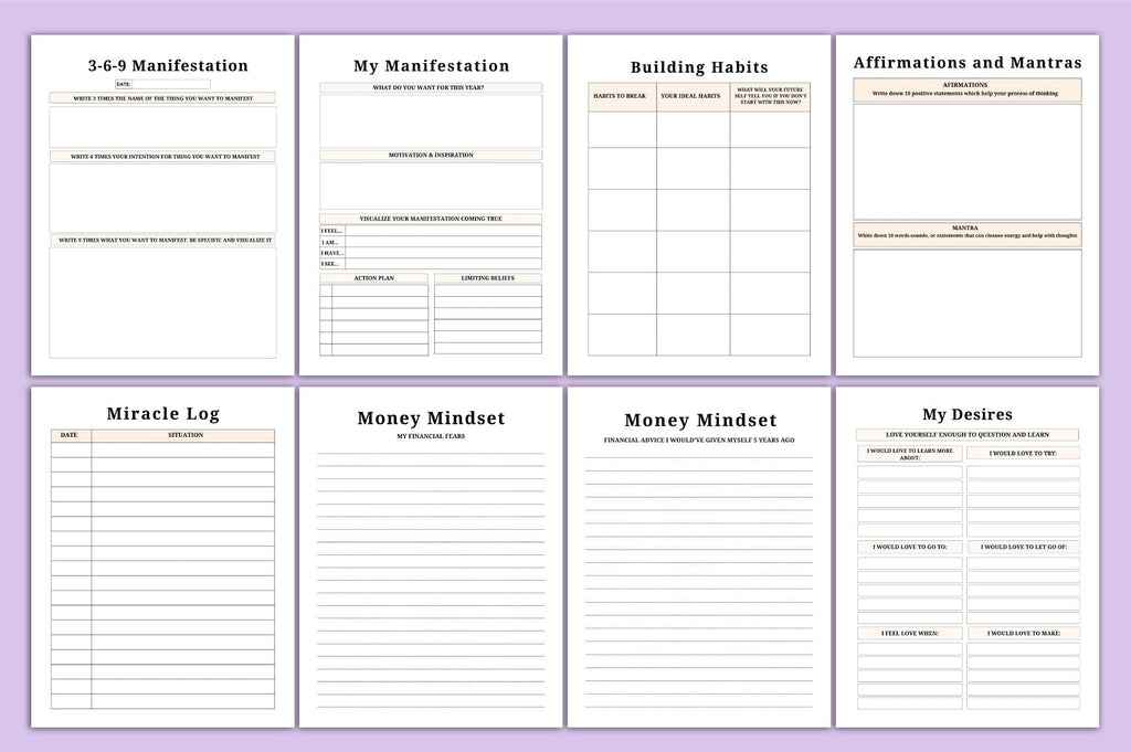 Law of Attraction Planner