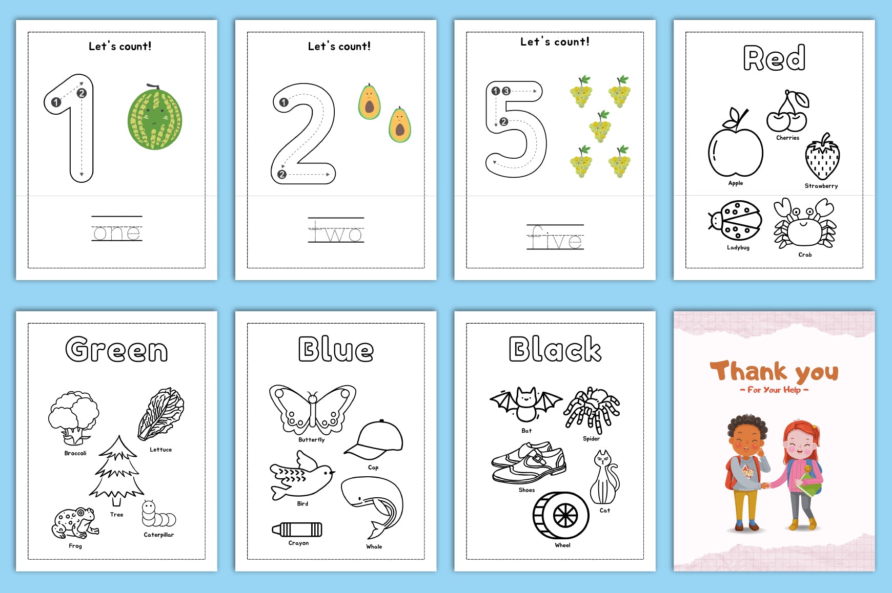 Learning to Trace: Children's Activity Workbook