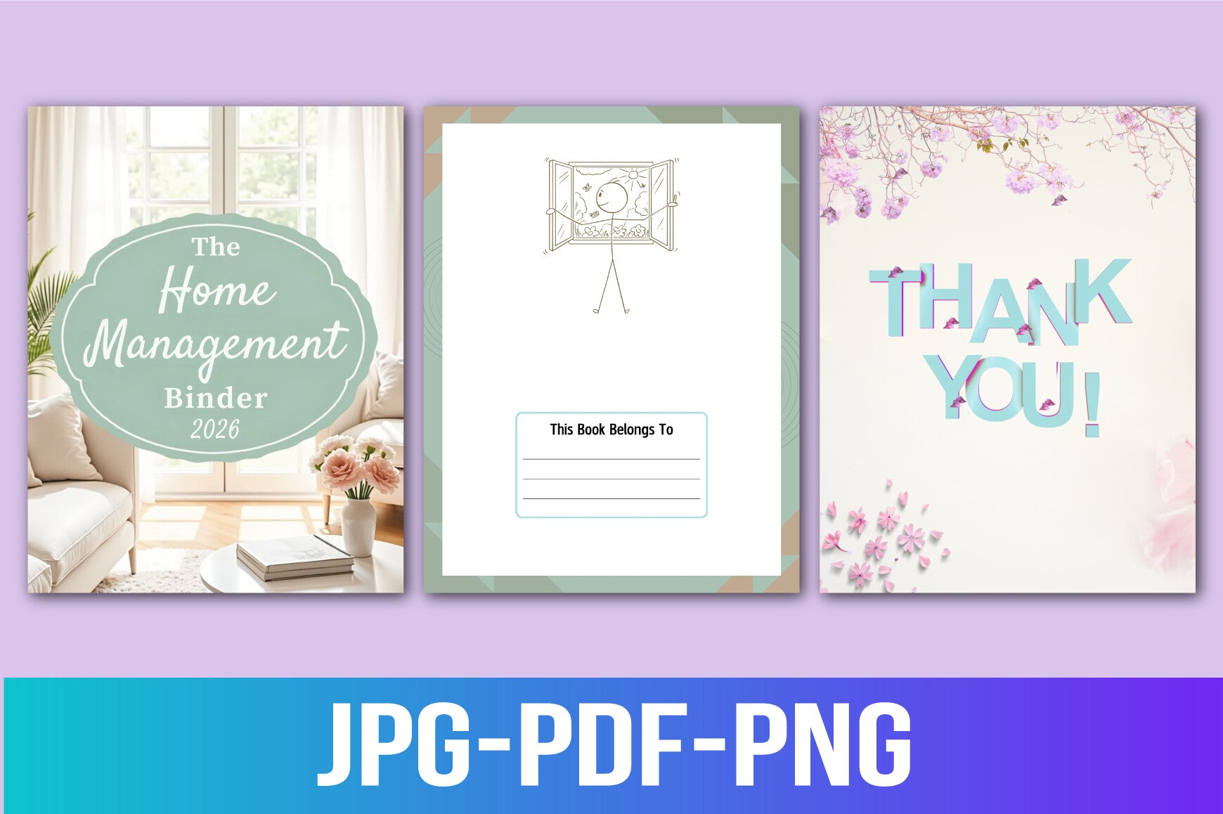 Home Management Binder Planner