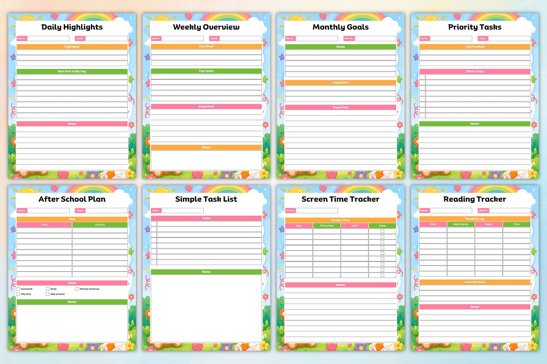 Happy Kids Planner