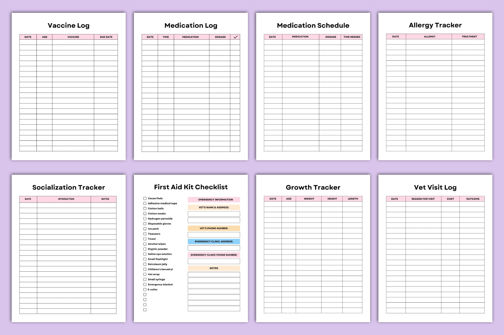 Pet Care Planner