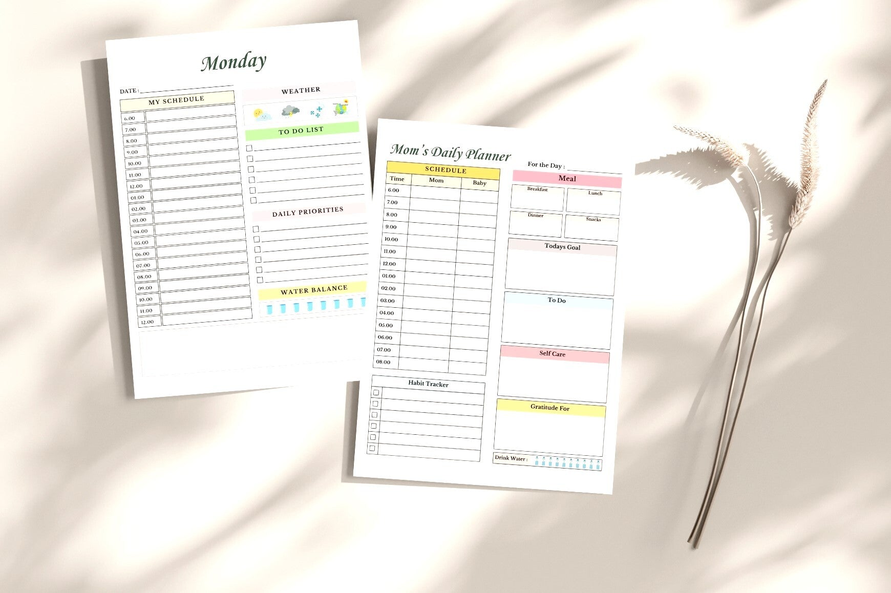 Busy Mom Planner