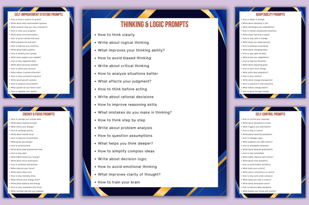 Blog and Post Ideas Prompts