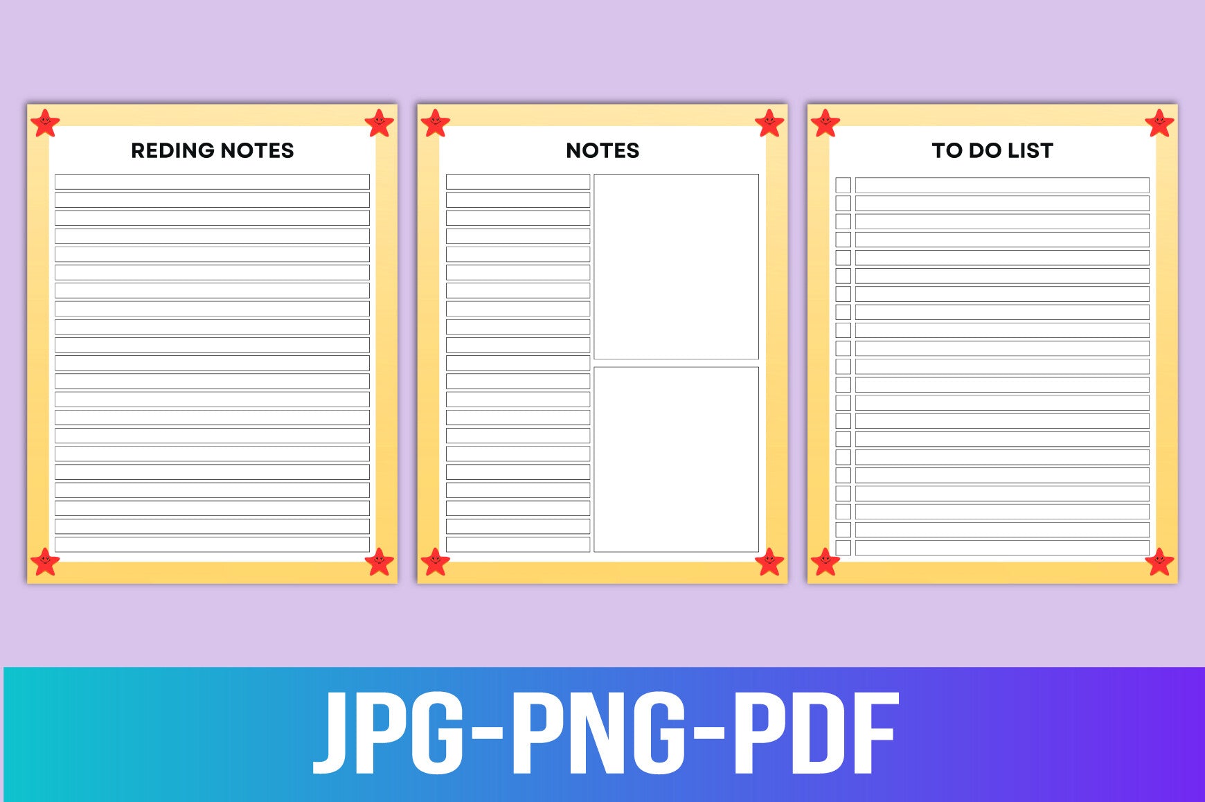 Friendship Planner for Kids