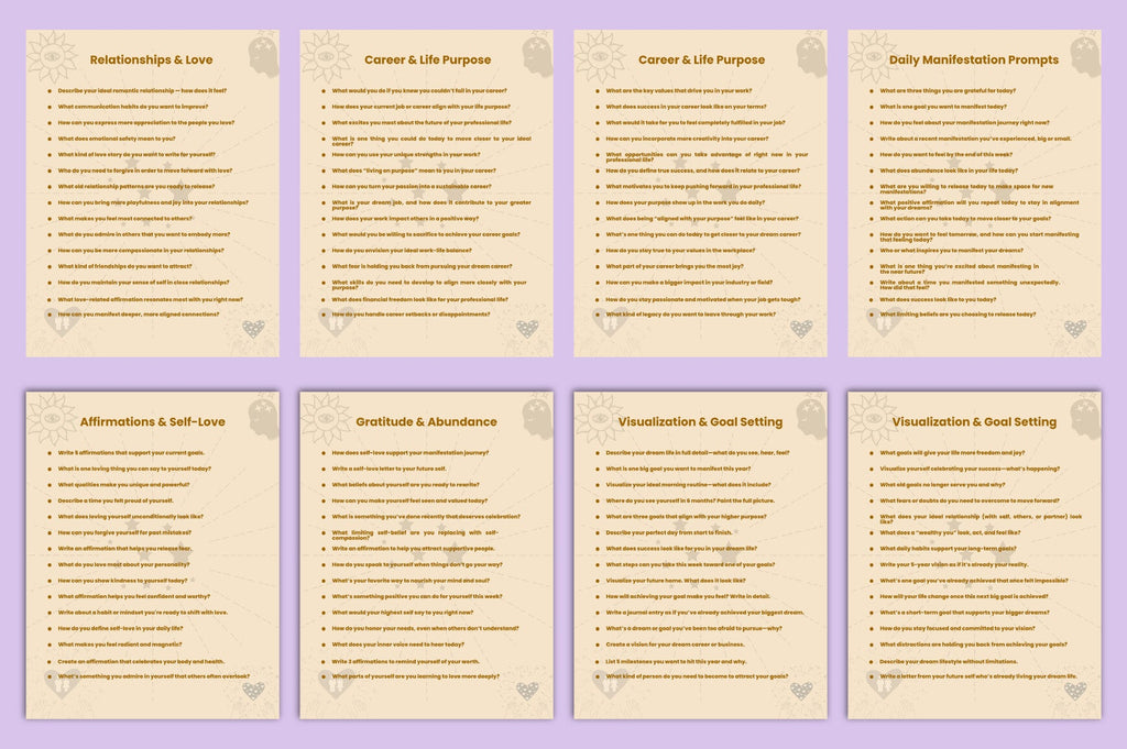 Manifestation Prompts Guide