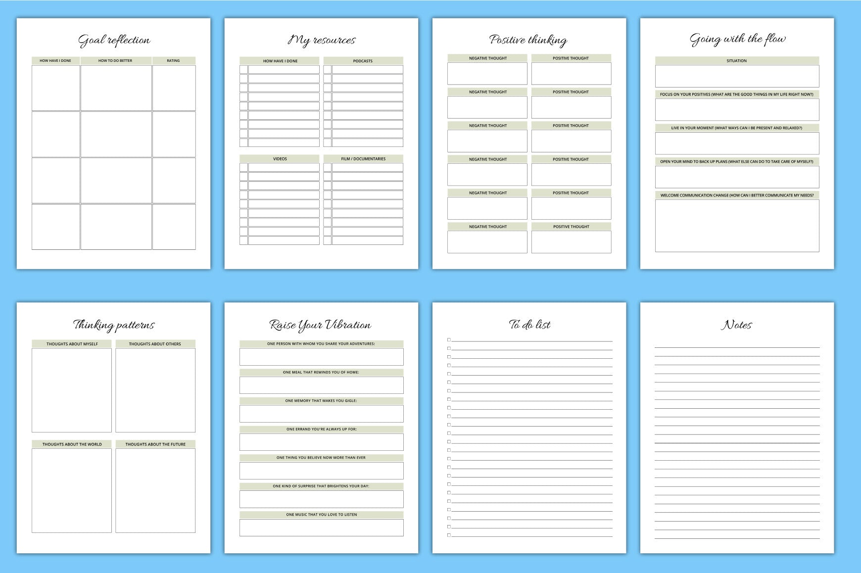 Personal Growth Planner