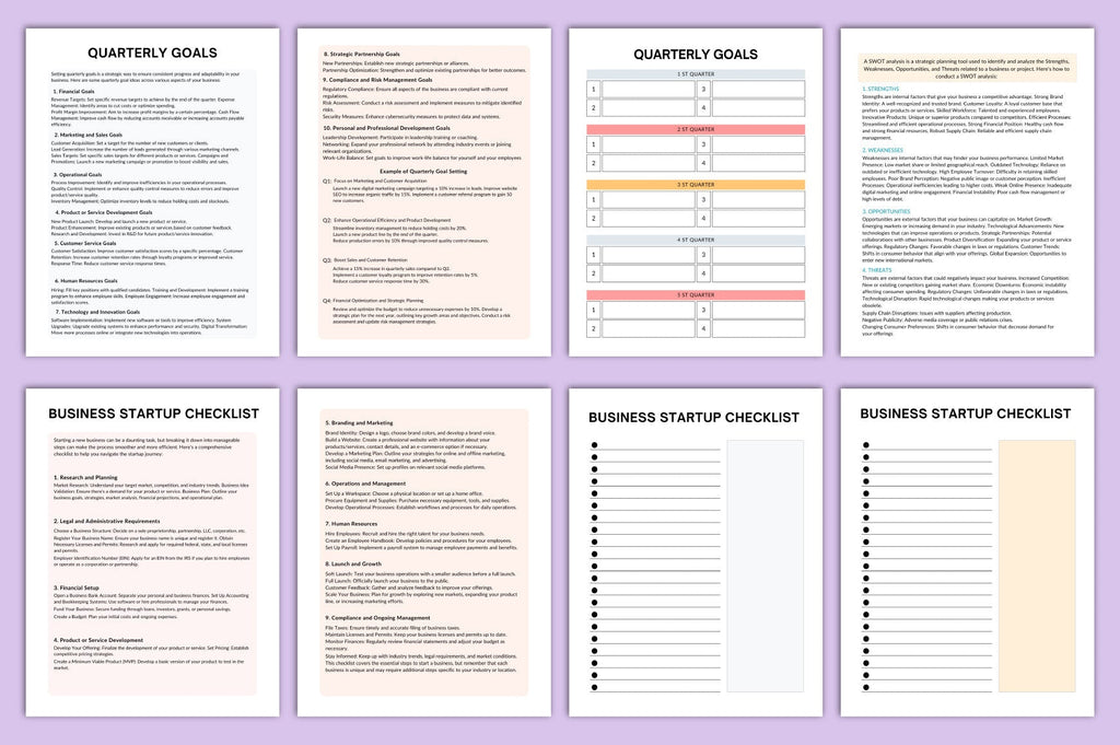 Business Workbook Guide