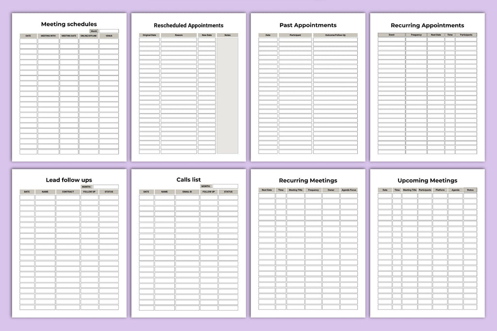 Work Office Planner