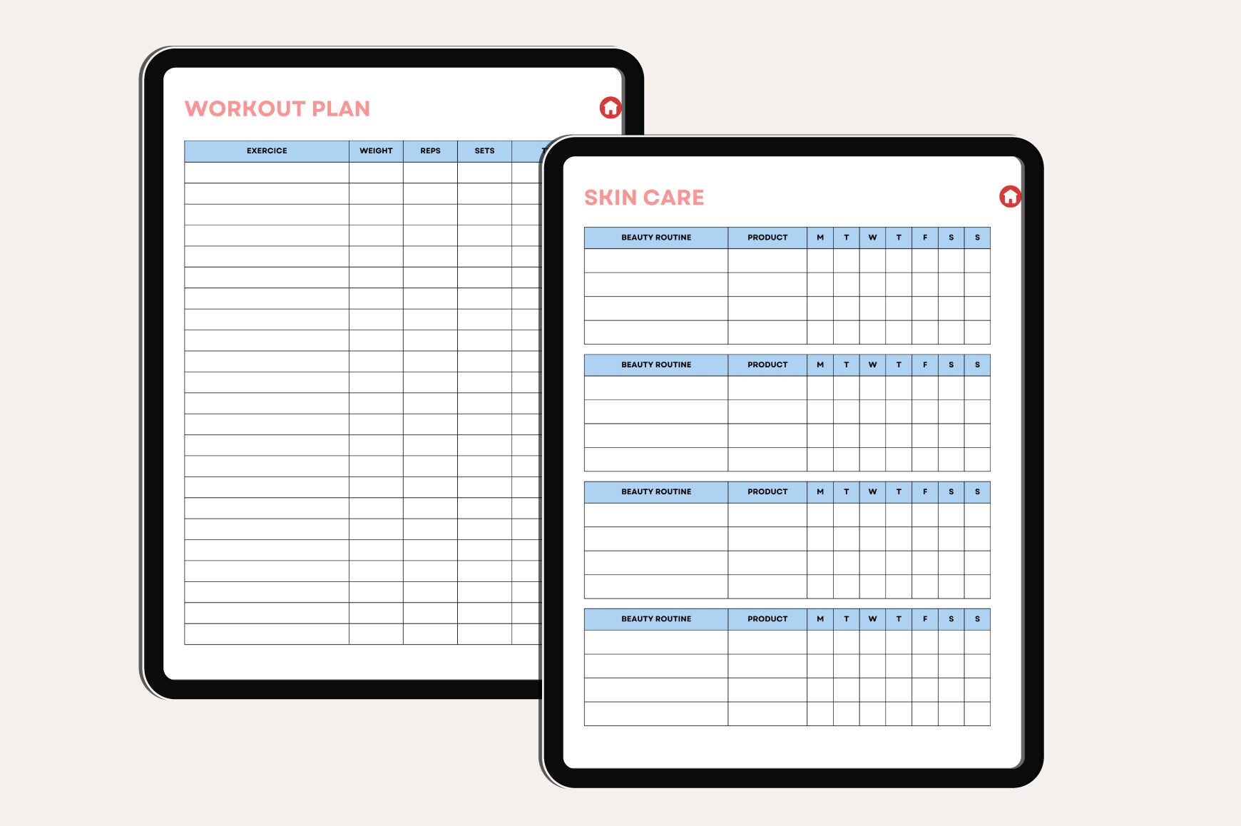 ADHD Adult Planner featuring focus and time management pages