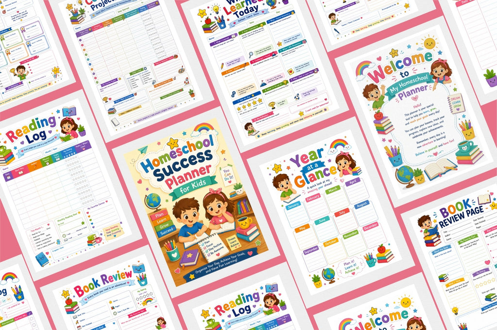 Homeschool Success For Kids Planner