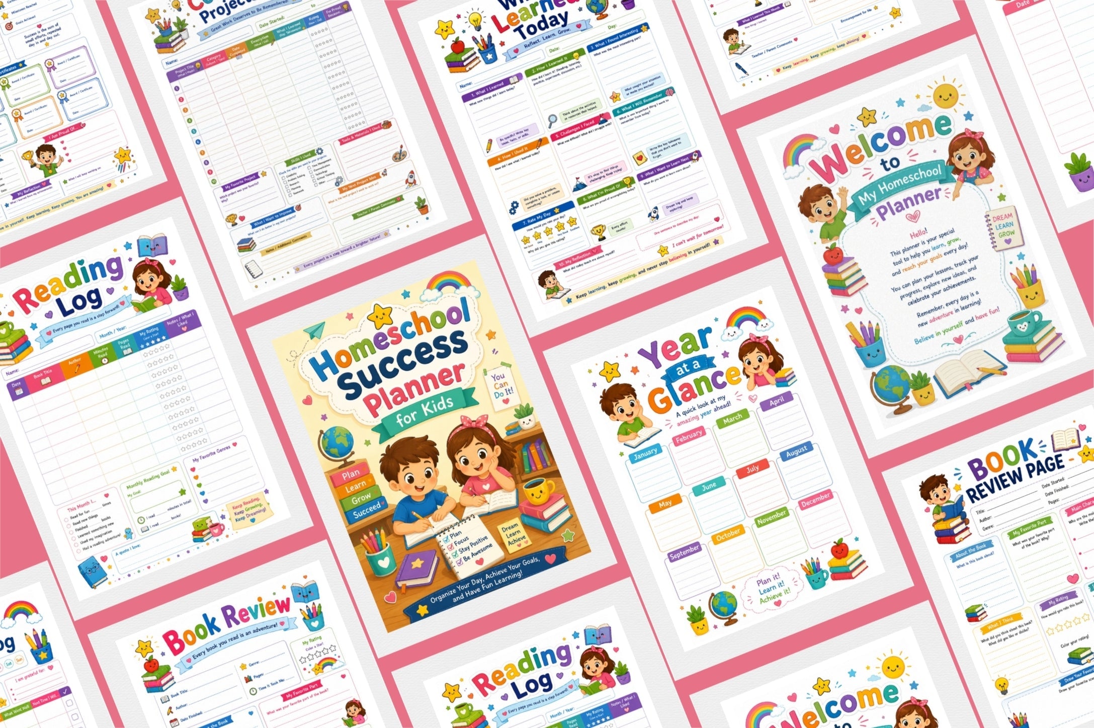 Homeschool Success For Kids Planner