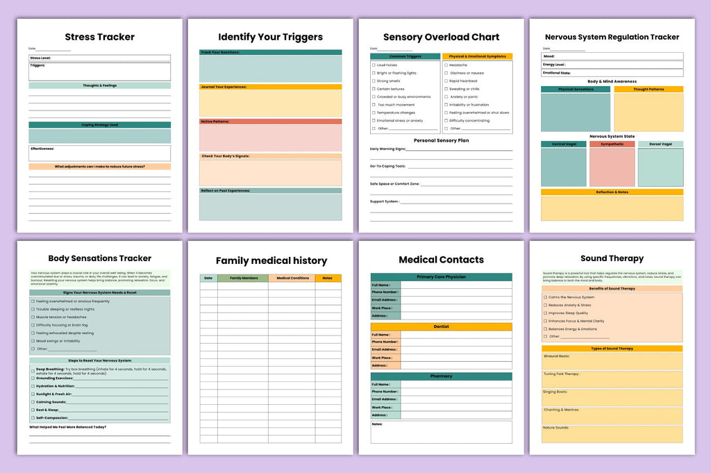Nervous System Therapy Workbook