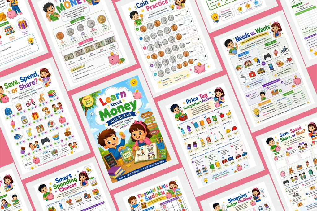 Learn About Money Activity Book