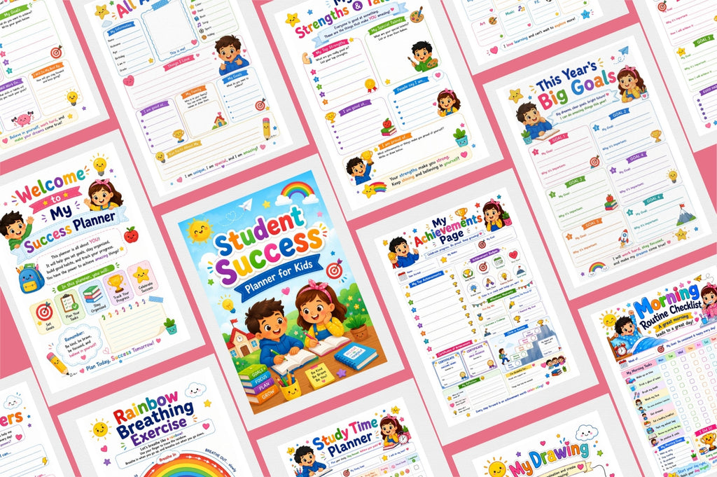 Student Success For Kids Planner