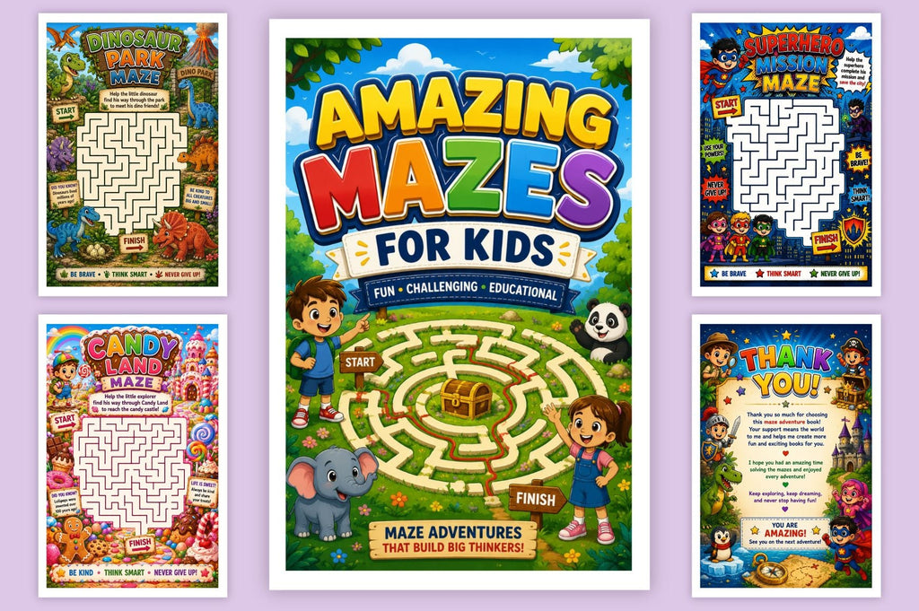 Amazing Mazes For Kids