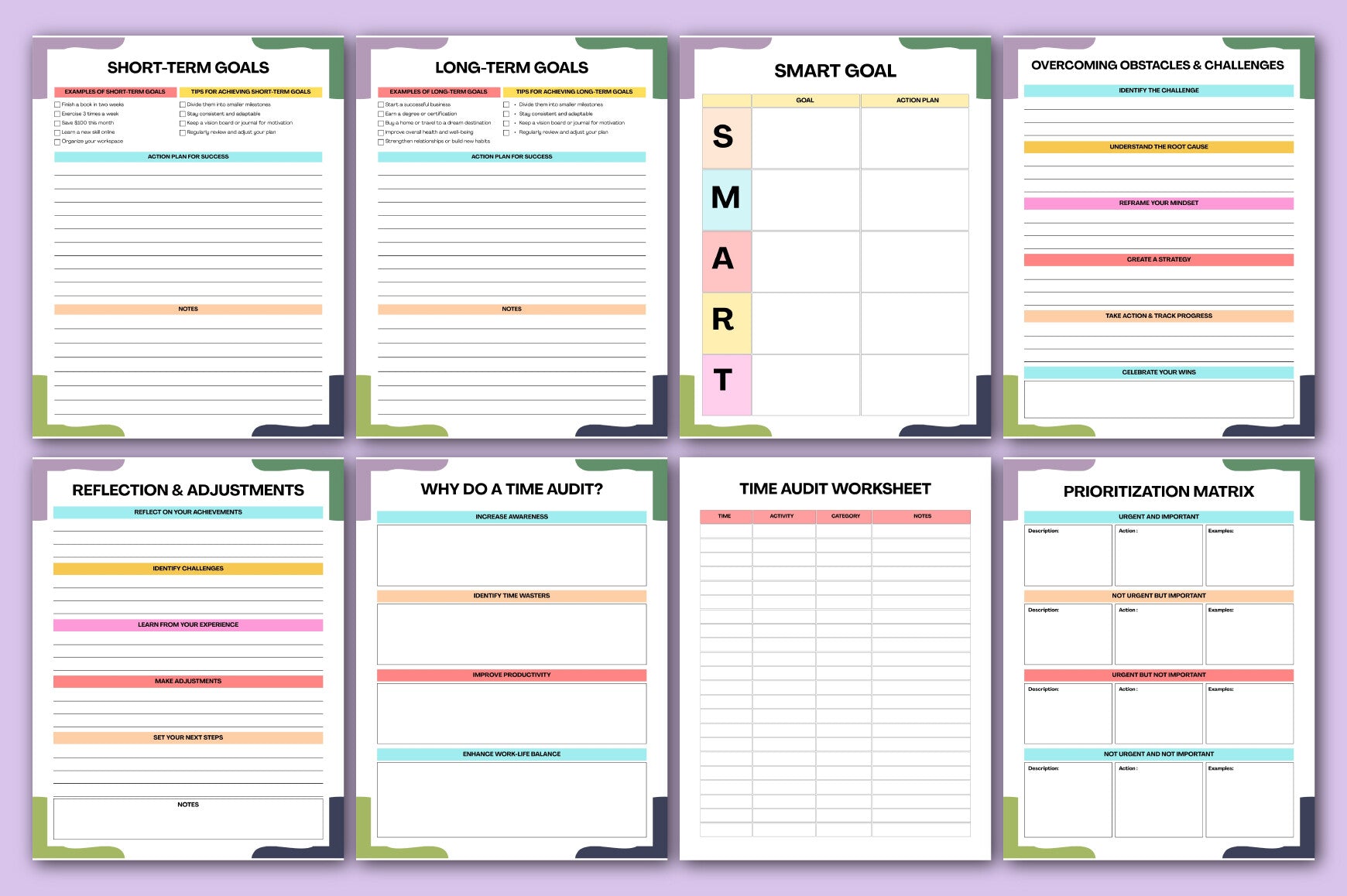 Thriving and Striving Planner for Success