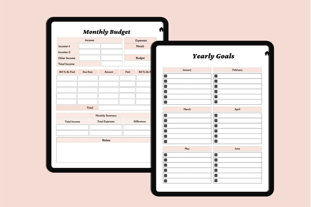 ADHD Printable Planner with organization and productivity printables