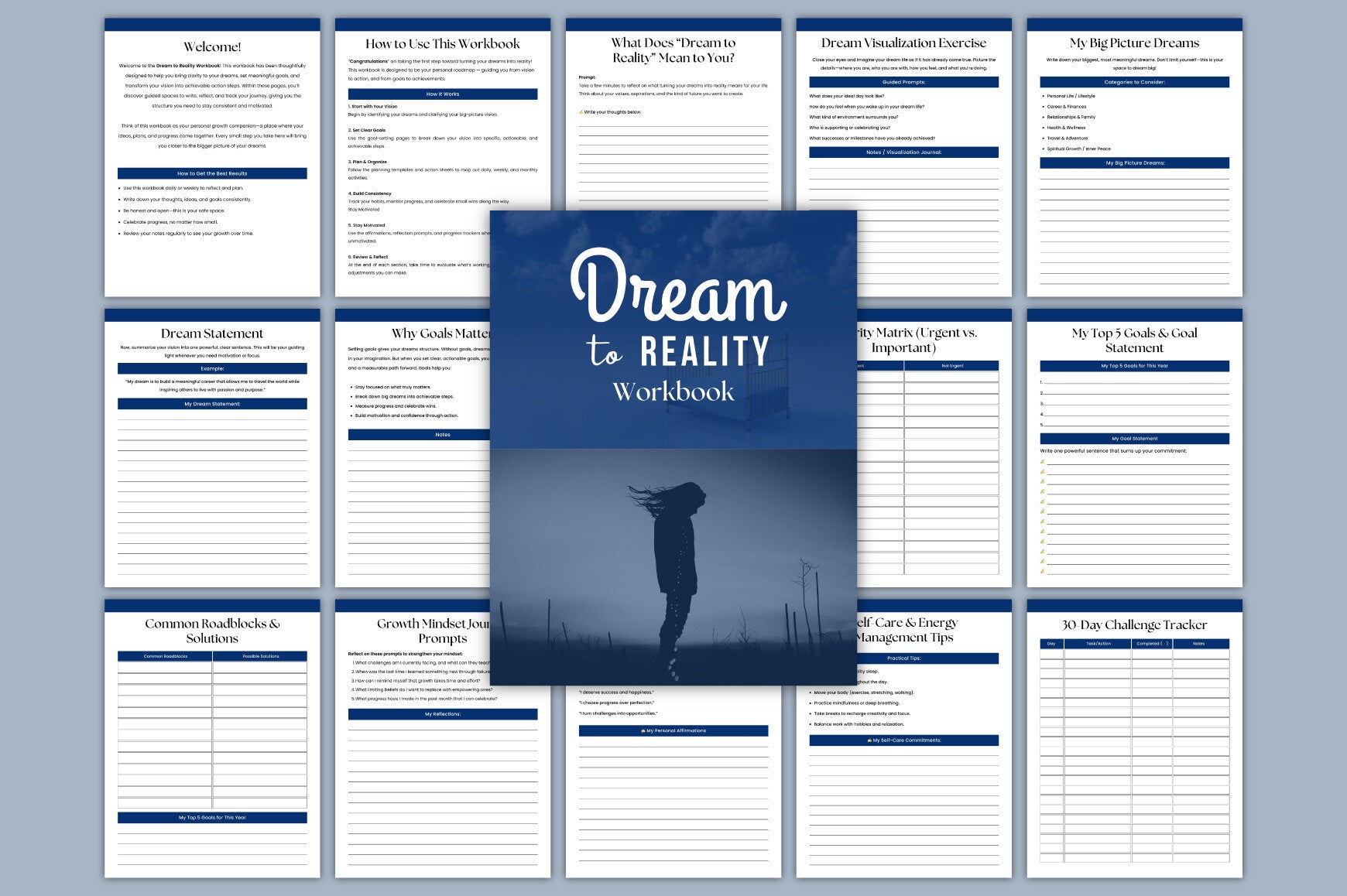 Dream to Reality Workbook